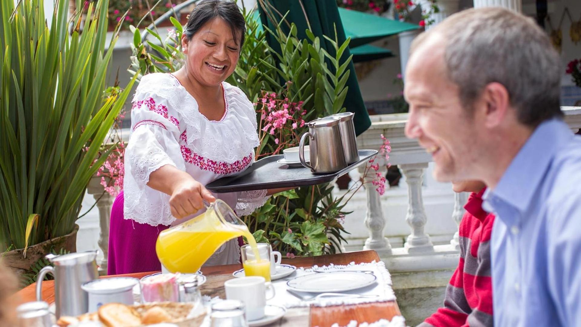 Hacienda Cusin Hotel Otavalo Exterior photo